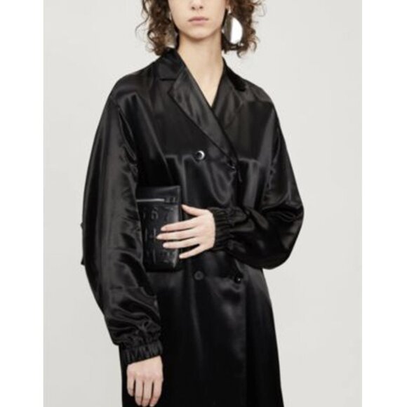 Jil Sander Black Trench Coat - Picture 14 of 15